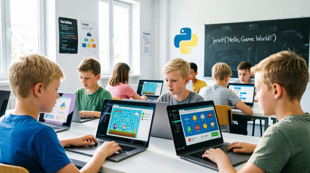 «Юный разработчик: игры на Python с нуля»